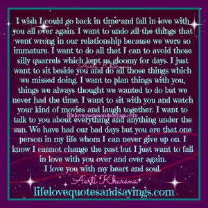 Fall Back Relationship Quotes