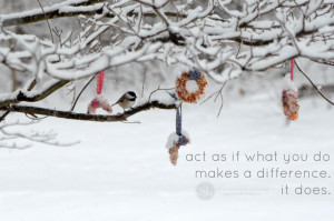 act as if what you do makes a difference it does - www.bystephanielynn ...