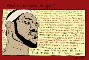 What is the value of spite? A short musing on LeBron James, Cleveland ...