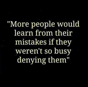 Learn from your #mistakes