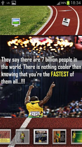 View bigger - Usain Bolt Quotes for Android screenshot
