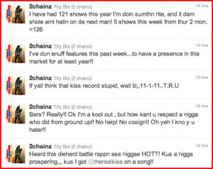 Chainz Goes Joe Budden Twitter