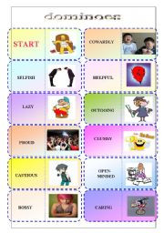 these worksheets and activities for teaching Describing personality