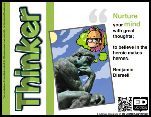 To learn more about being a thinker, see the resources below!