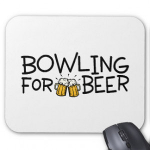 Bowling Quotes Mouse Pads