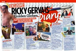 ricky gervais golden globes quotes