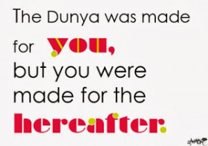 Here are some Islamic Quotes About Life: