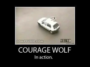 Courage Wolf: Courage Wolf in Action (930)