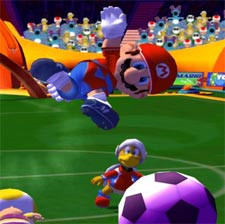 Charged Mario Soccer Strikers