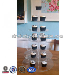 Acrylic 7 Tier Cup Cake Muffin Wedding Cake Stand