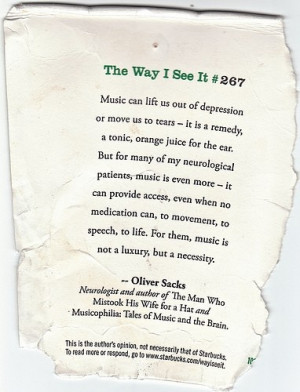 number 267 by Oliver Sacks. I love the inspirational images and quotes ...