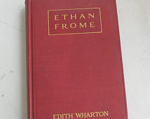 Antique Book Ethan Frome Edith Wharton First Edition First Issue First ...