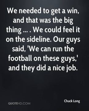 Sideline Quotes