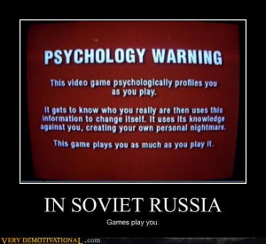 In Soviet Russia, car ride in you!