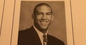 Tim Howard’s yearbook pic and quote