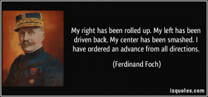 More Ferdinand Foch Quotes