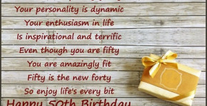 50th Birthday Wishes: 50th Birthday Quotes, Sayings, Greetings Cards