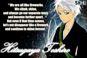Hitsugaya Toshiro's Famous Quote Picture