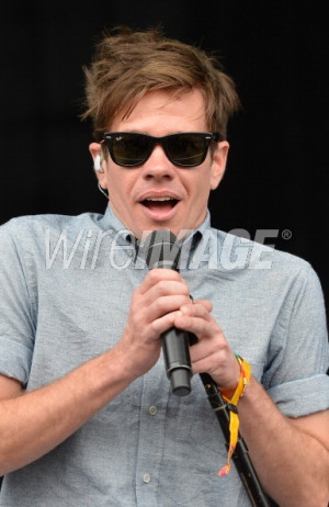 News Photo: Nate Ruess of Fun performs at the Radio…