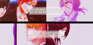 IchiRuki quotes - ichigo-and-rukia-sun-and-moon Fan Art