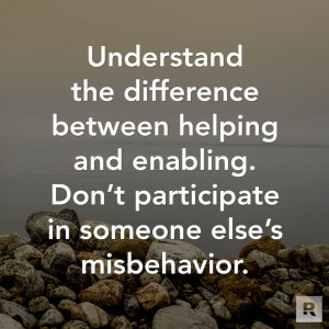 Boundaries are about self-respect.