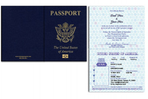 blank united states passport template