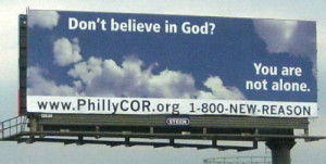Which is your Favorite Atheism Billboard?