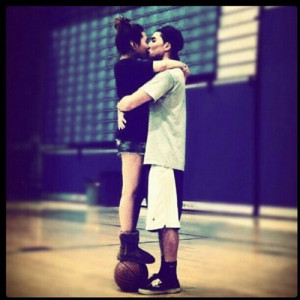 basketball, couple, cute, tall short