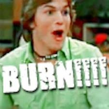 What is, in your opinion, the very best burn Kelso came up with