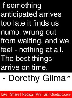 Anticipation Quotes