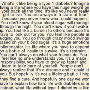 Type Diabetes Quotes Image