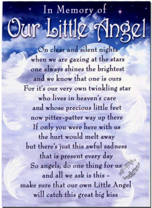 Details About Christmas Grave Card Angel In Heaven FREE HolderC114