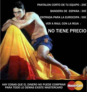 Raul GOnzalez Espantildea Real Madrid Image