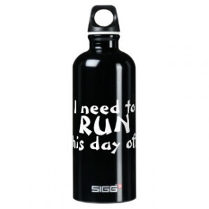 Funny Running Quote SIGG Traveler 0.6L Water Bottle