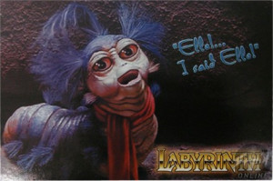 Labyrinth Face Postcard