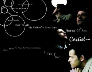 Related Pictures Supernatural Spn Wallpaper Castiel