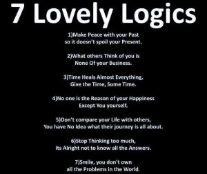 Motivational Wallpaper on Life :7 Lovely Logics Life