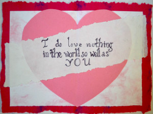 Valentines Day 2013 Greeting Cards with Love Quotes