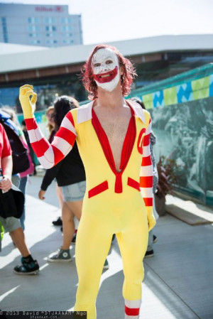 Truly demented cosplay: The Joker meets Ronald McDonald