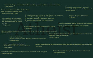 Atheist Quotes by Lyk4n