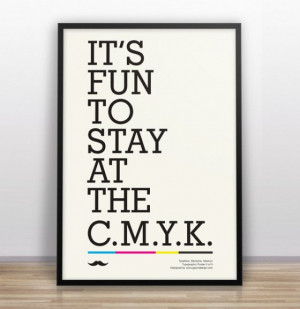 Funny Design and typographical posters by Gary Nicholson