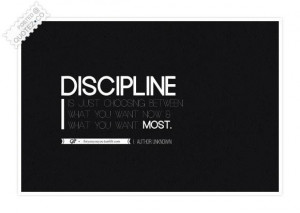 Discipline quote
