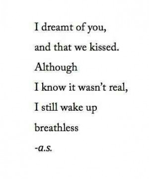 Always dreaming of you.....