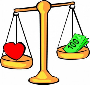 Love vs money quotes
