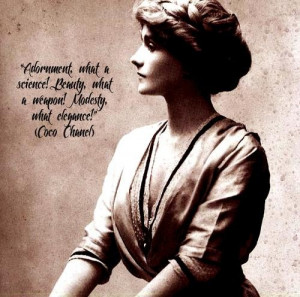 Famous coco chanel fashion quotes and sayings beauty