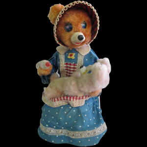 Yonezow Mechanical Toy - Mama Bear & Hungry Baby Bear