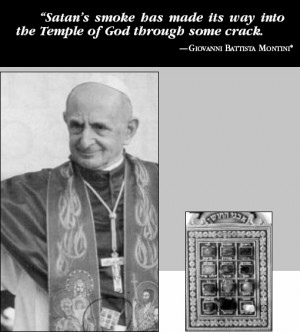 ... Pope Paul VI on page 190 of The Judas Goats , even the Pope himself