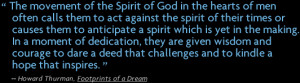 The movement of the Spirit of God in the hearts of men often calls ...