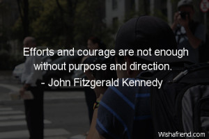 effort-Efforts and courage are not enough without purpose and ...