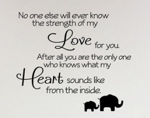 One Else Will Ever Know The